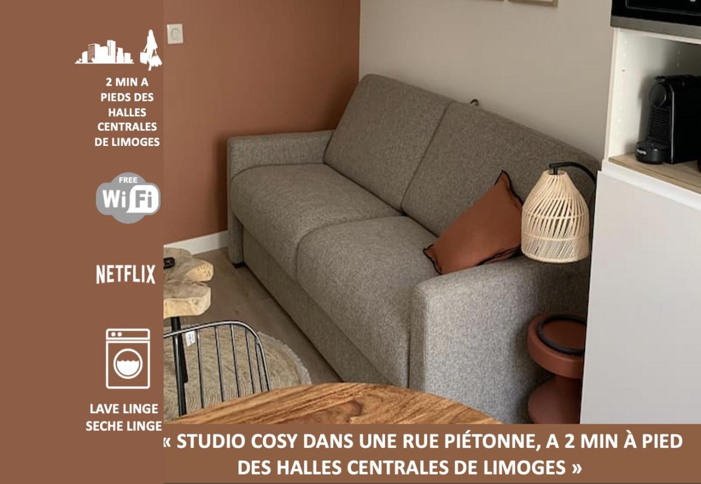 Magnifique Studio - En Hypercentre Et Rue Pietonne - 1Er Adrien Du Bouche Limoges Exteriér fotografie